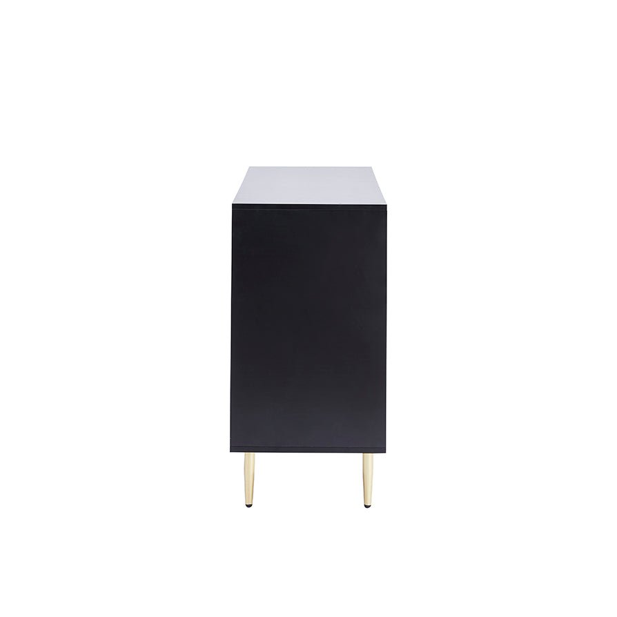 Evie Large Sideboard - Black - DUSK