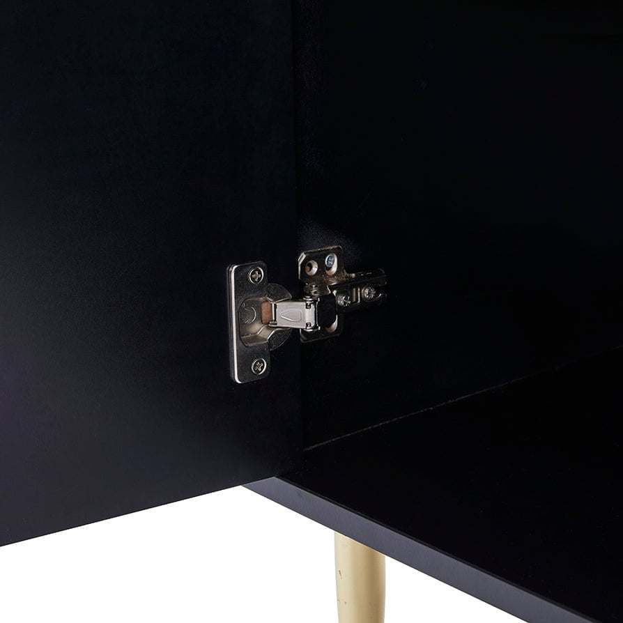 Evie Large Sideboard - Black - DUSK