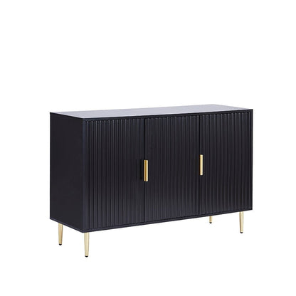 Evie Large Sideboard - Black - DUSK