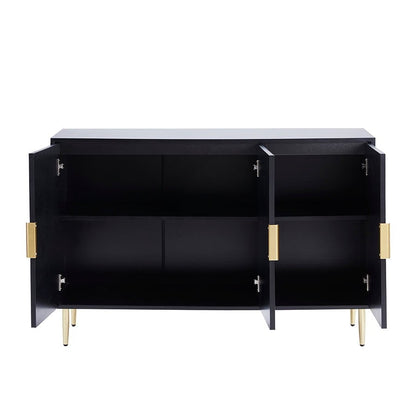 Evie Large Sideboard - Black - DUSK