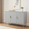 Evie Large Sideboard - Grey - DUSK