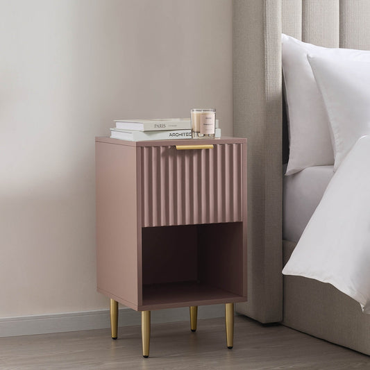 Evie Nightstand - Dusty Mauve - DUSK