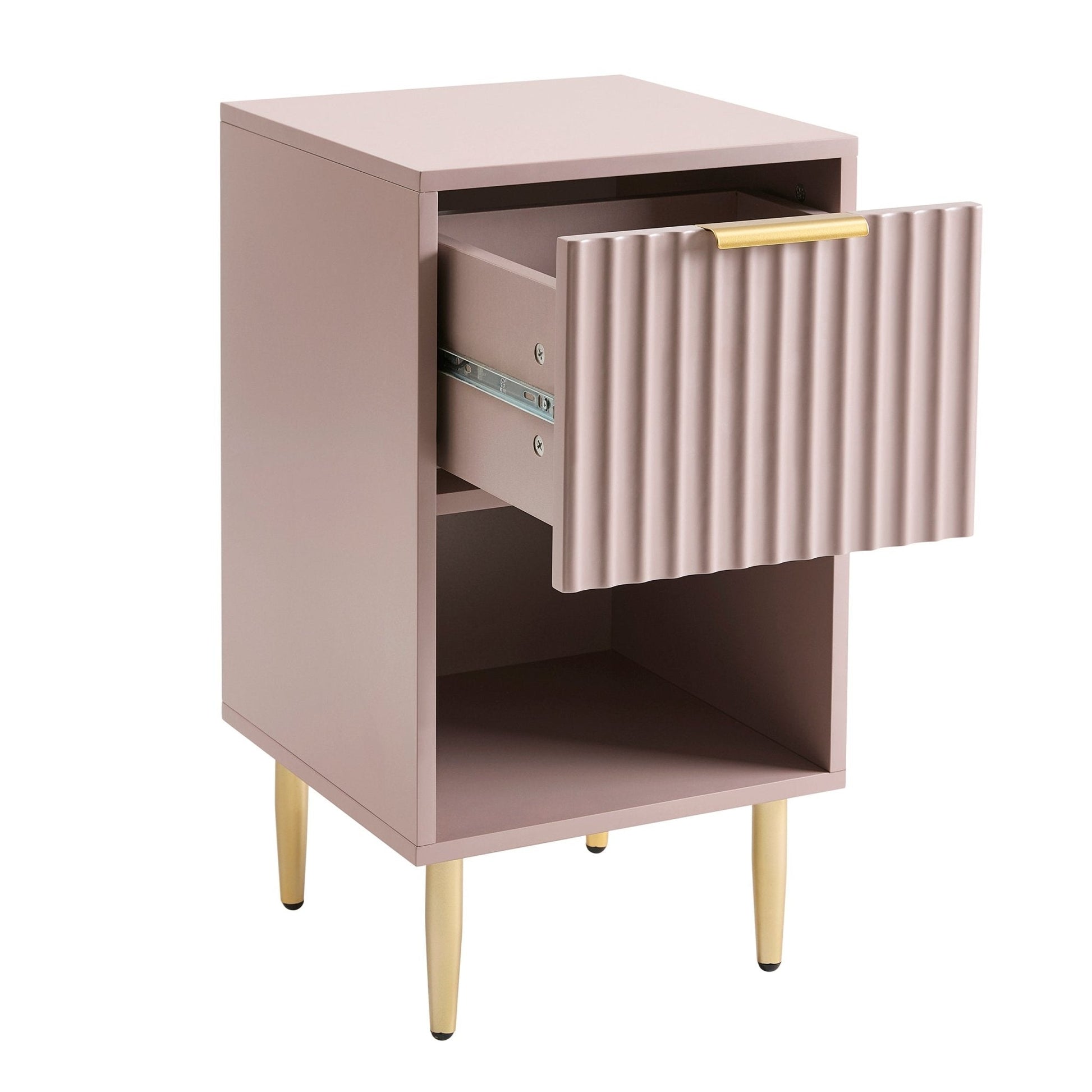 Evie Nightstand - Dusty Mauve - DUSK