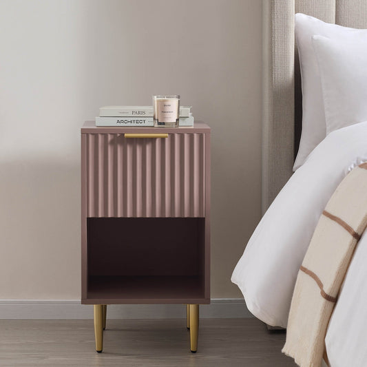 Evie Nightstand - Dusty Mauve - DUSK