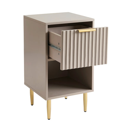 Evie Nightstand - Taupe - DUSK