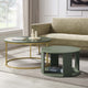 Evie Round Nesting Coffee Table - Vetiver - DUSK