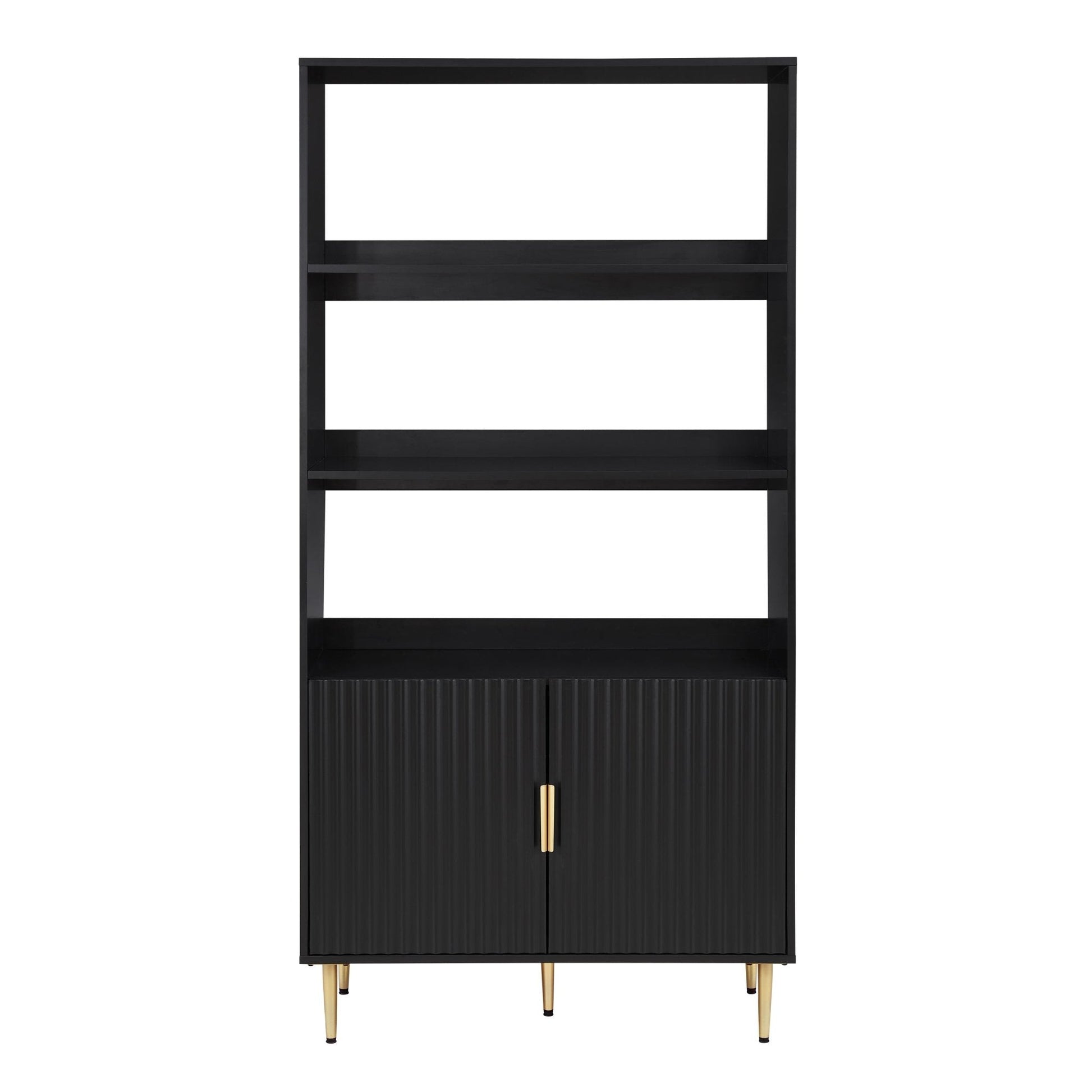 Evie Shelving Unit - Black - DUSK