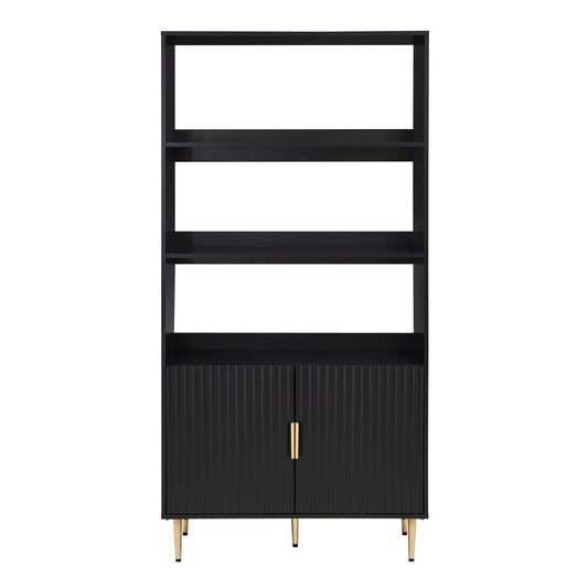 Evie Shelving Unit - Black - DUSK