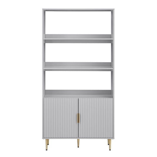 Evie Shelving Unit - Grey - DUSK