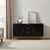 Evie Sideboard with Drawers - Black - DUSK