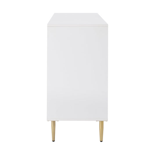 Evie Sideboard with Drawers - Warm White - DUSK