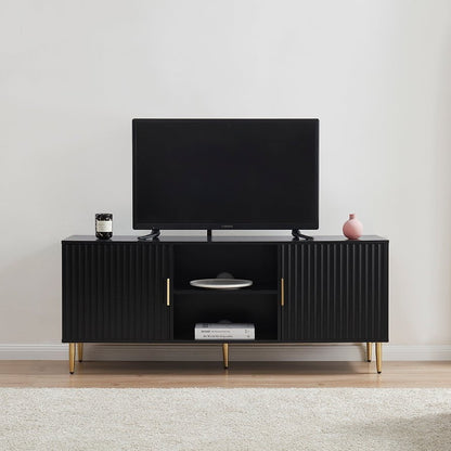 Evie TV Stand - Black - DUSK