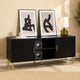 Evie TV Stand - Black - DUSK