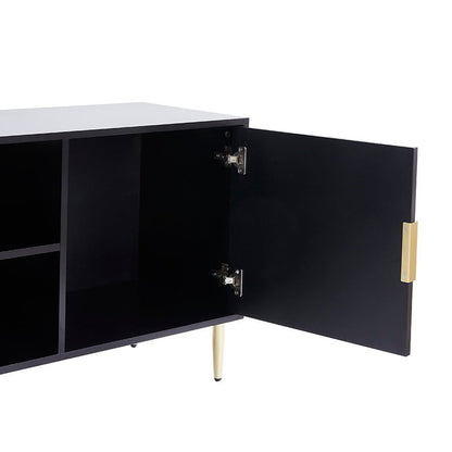 Evie TV Stand - Black - DUSK