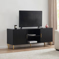 Evie TV Stand - Black - DUSK