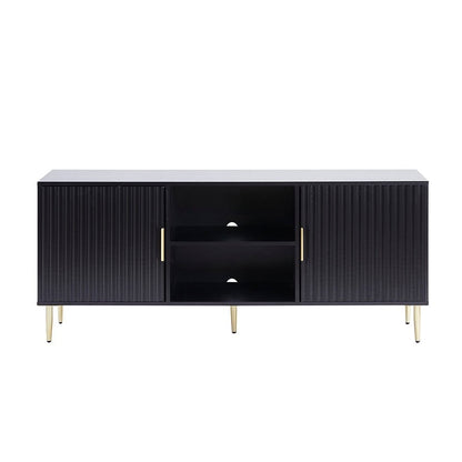 Evie TV Stand - Black - DUSK