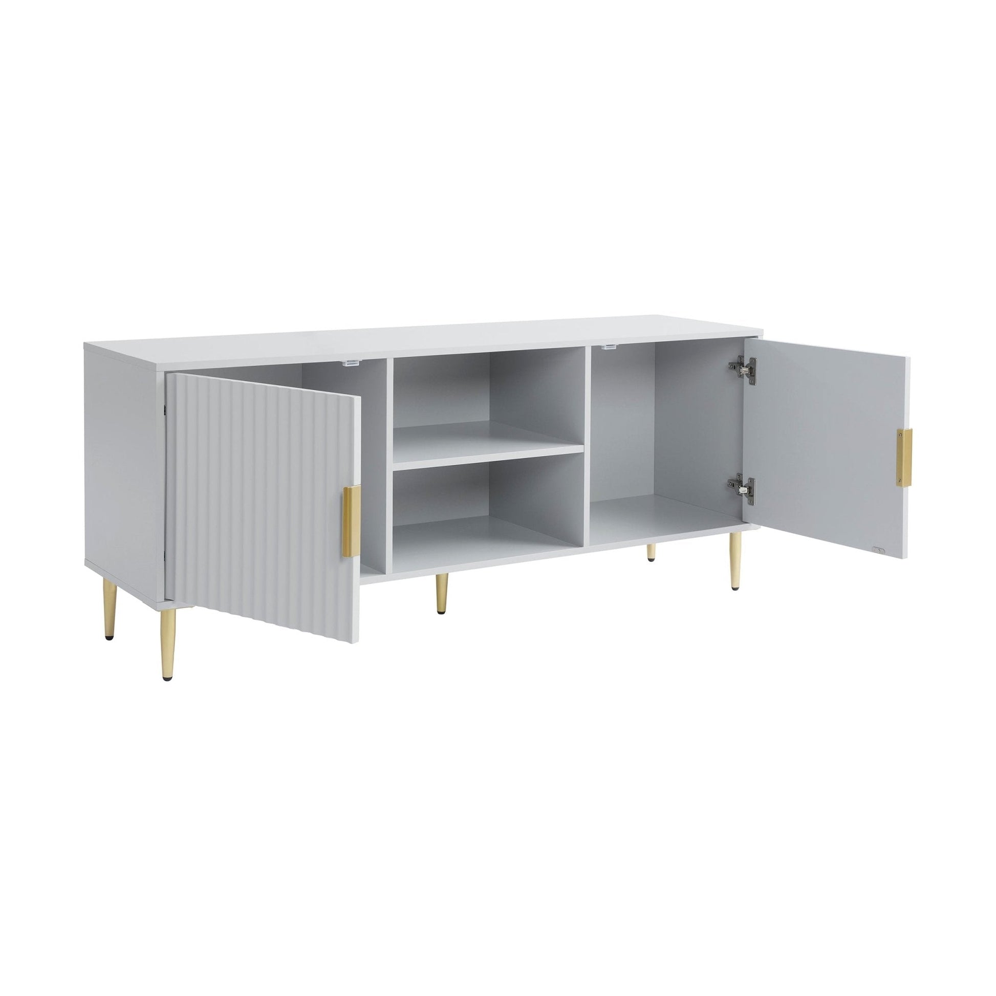 Evie TV Stand - Grey - DUSK