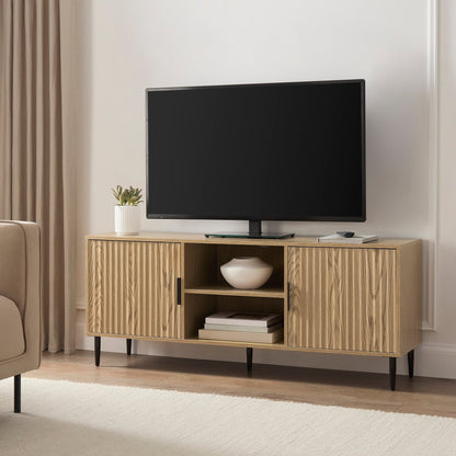 Evie TV Stand - Wood Effect - DUSK