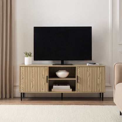 Evie TV Stand - Wood Effect - DUSK