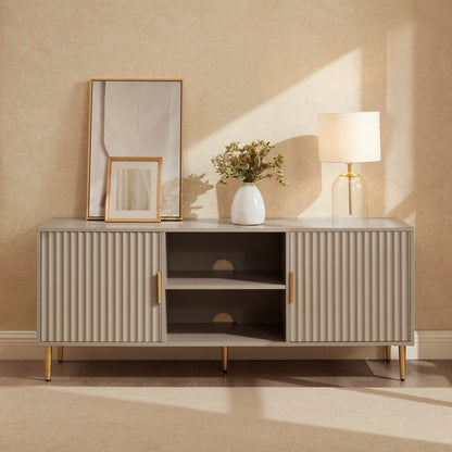 Evie TV Unit - Taupe - DUSK