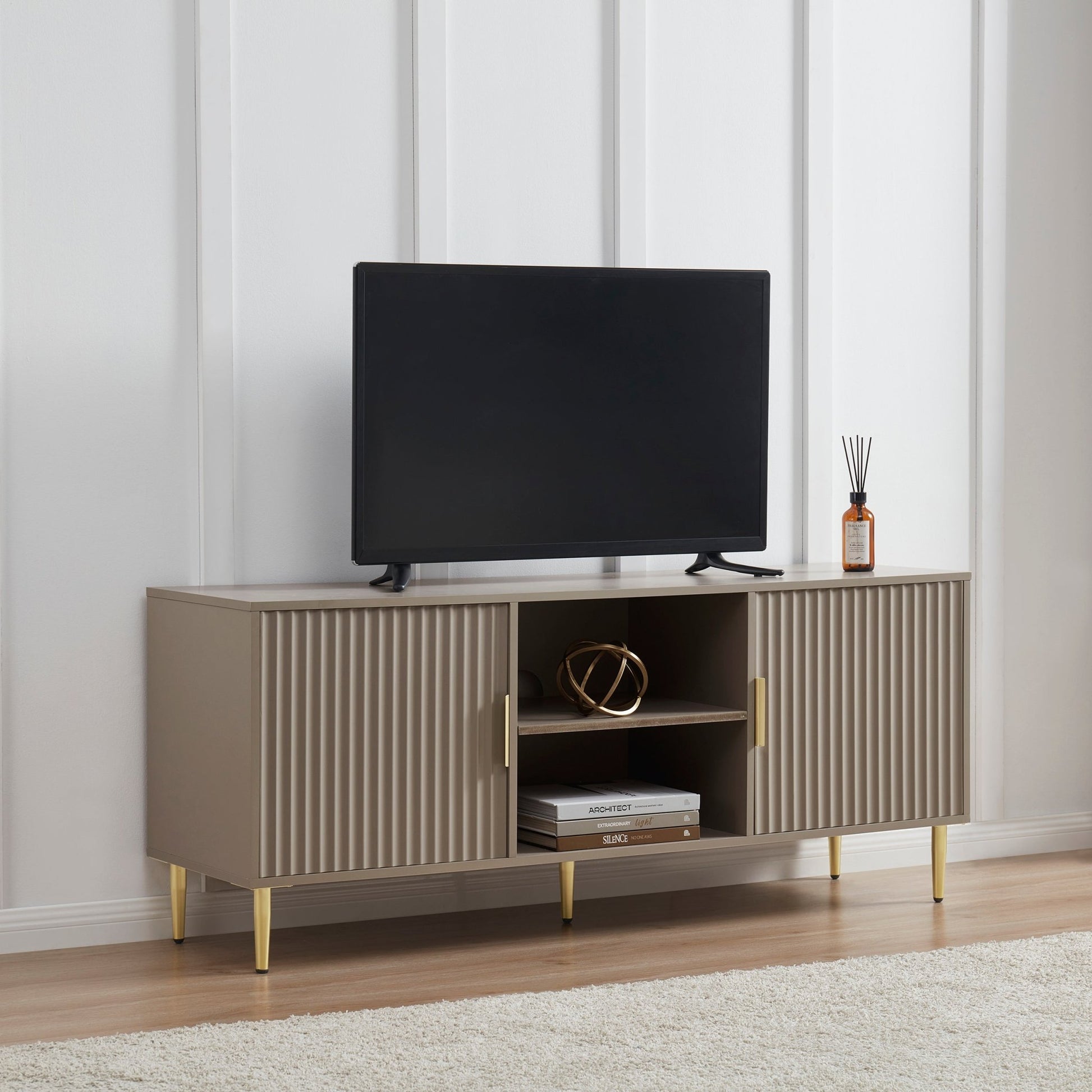 Evie TV Unit - Taupe - DUSK