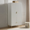 Evie Wardrobe - Warm White - DUSK