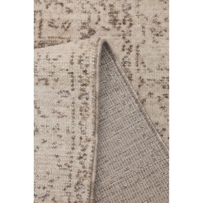 Ezra Traditional Tufted Edge Rug - Natural - DUSK