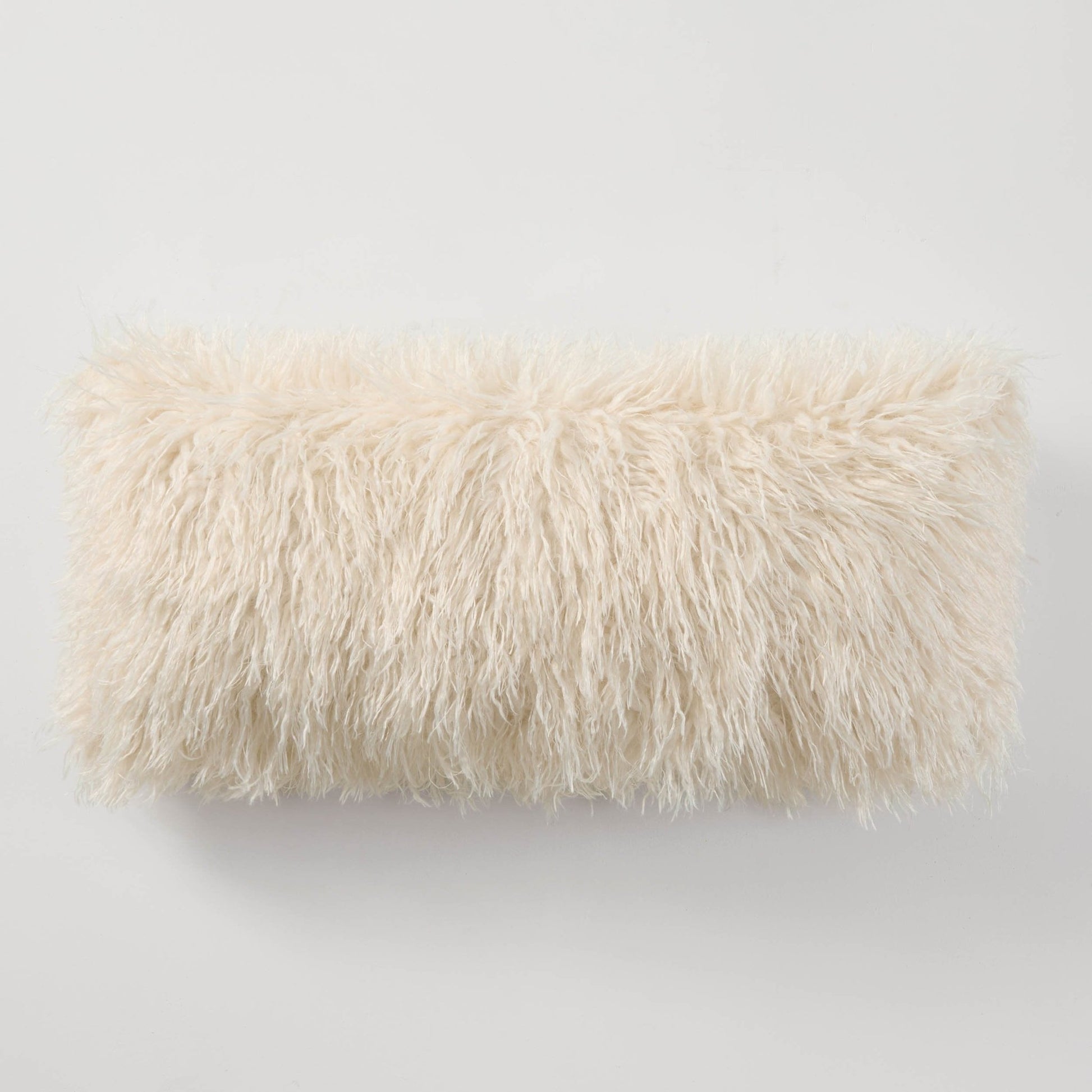 Faux Fur Sheepskin Cushion Cover - Off White - DUSK