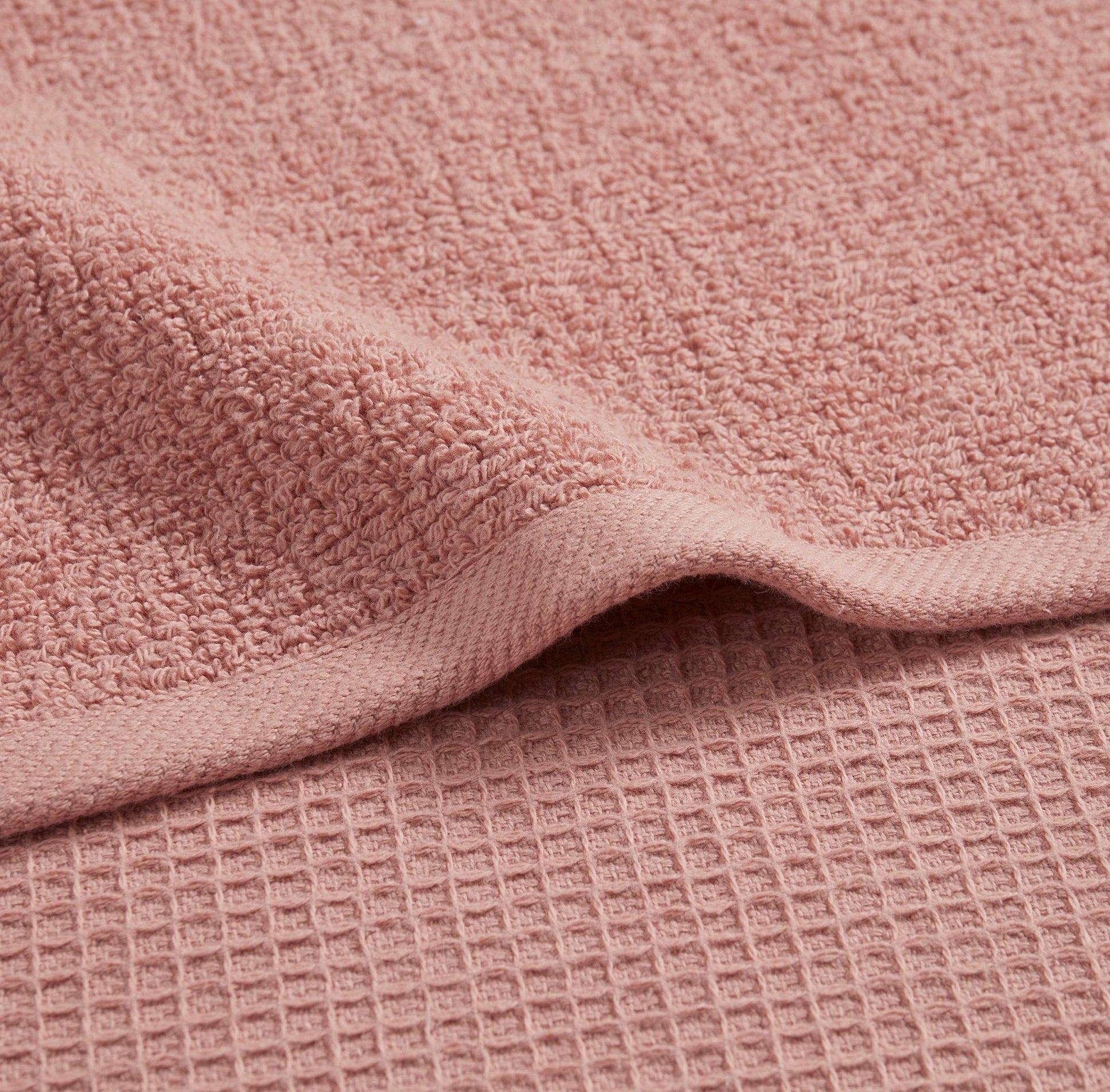 Fiji Waffle Towel Collection - Blush - DUSK