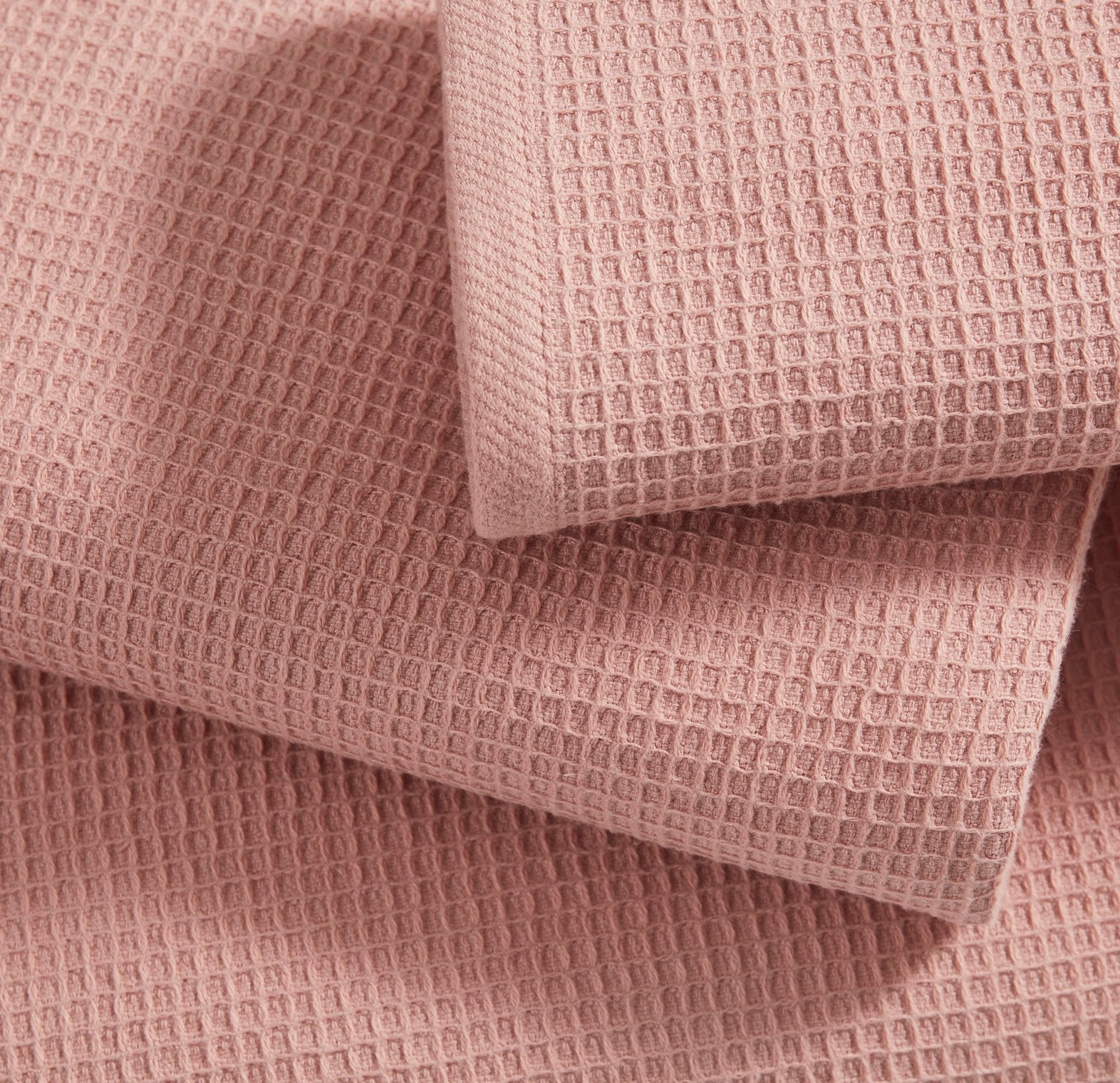 Fiji Waffle Towel Collection - Blush - DUSK