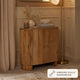 Finley Mango Wood 2 Door Sideboard - Natural - DUSK
