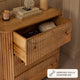 Finley Mango Wood 3 Drawer Chest - Natural - DUSK