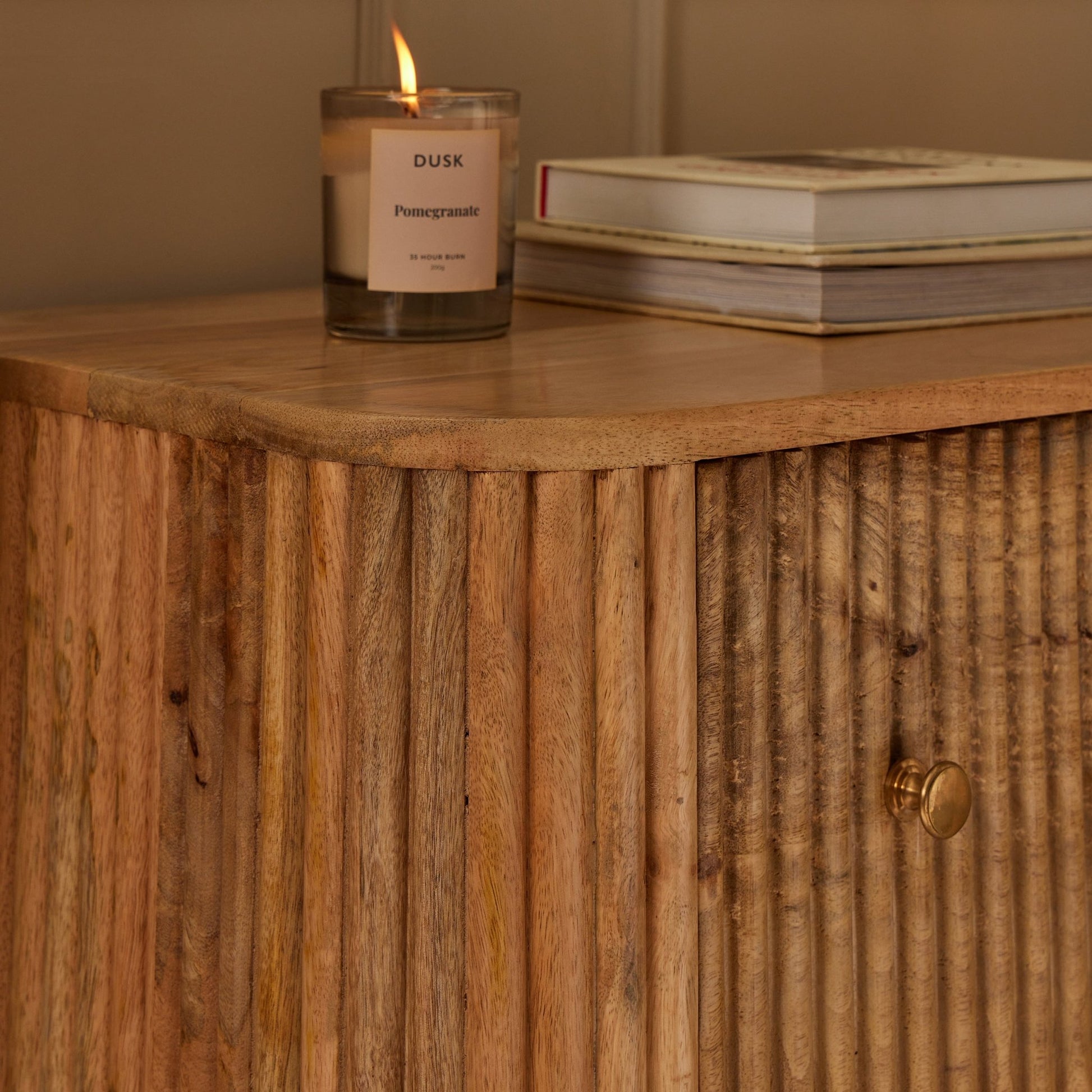 Finley Mango Wood 6 Drawer Chest - Natural - DUSK