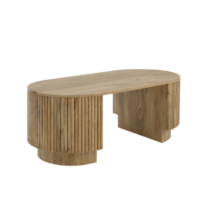 Finley Mango Wood Coffee Table - Natural - DUSK