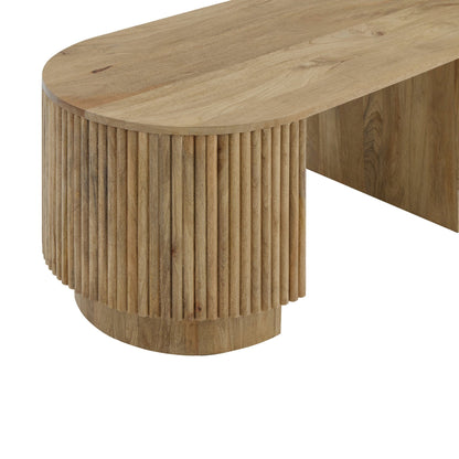 Finley Mango Wood Coffee Table - Natural - DUSK
