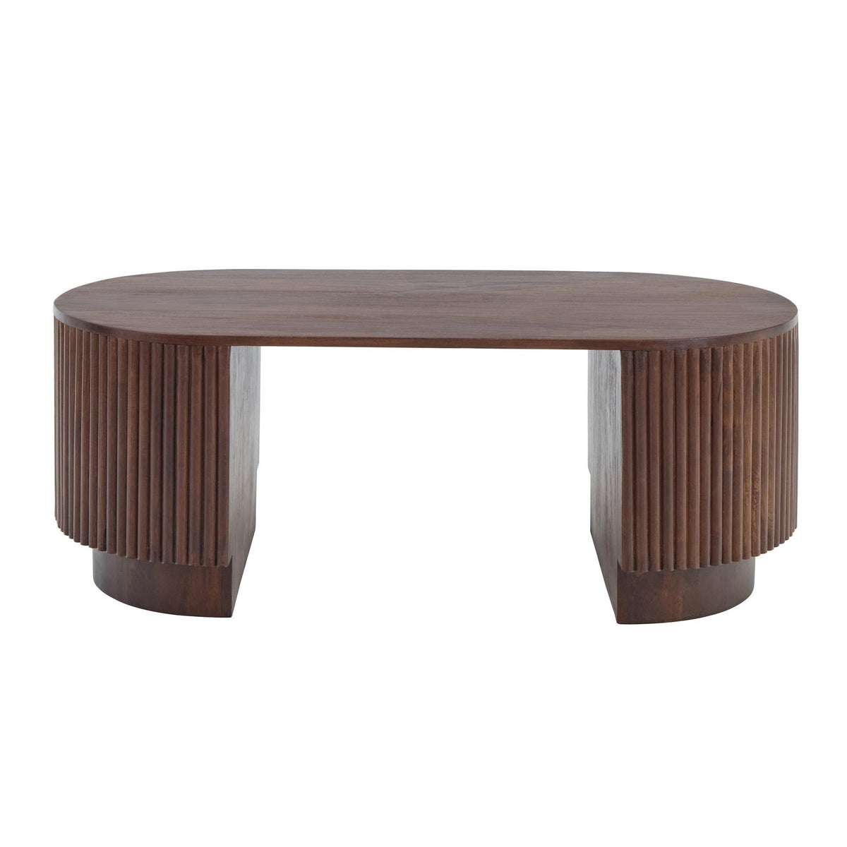 Finley Mango Wood Coffee Table - Walnut - DUSK