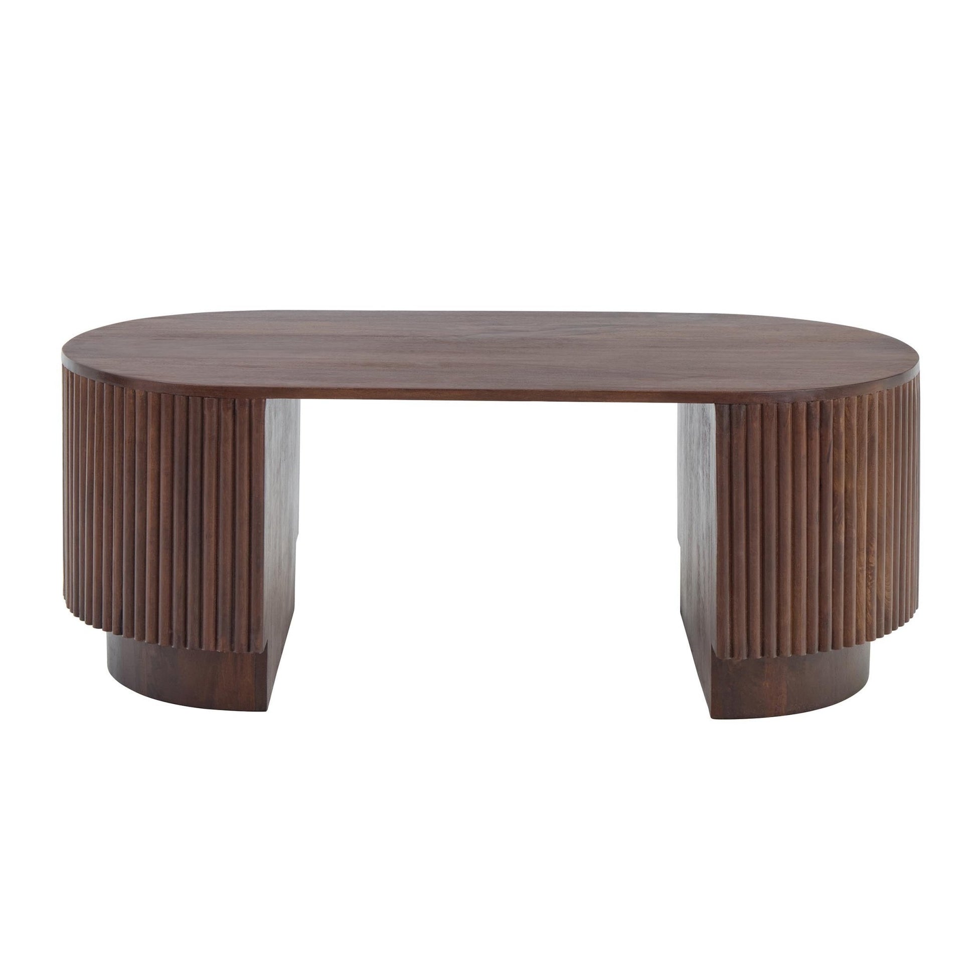 Finley Mango Wood Coffee Table - Walnut - DUSK