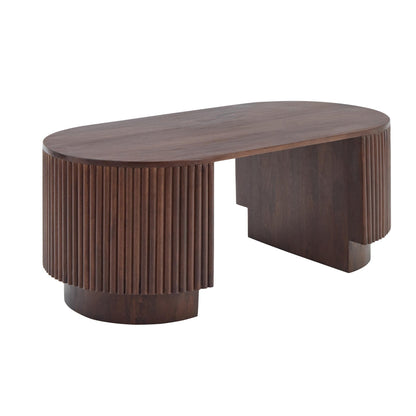 Finley Mango Wood Coffee Table - Walnut - DUSK