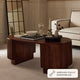 Finley Mango Wood Coffee Table - Walnut - DUSK