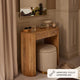 Finley Mango Wood Dressing Table Console - Natural - DUSK