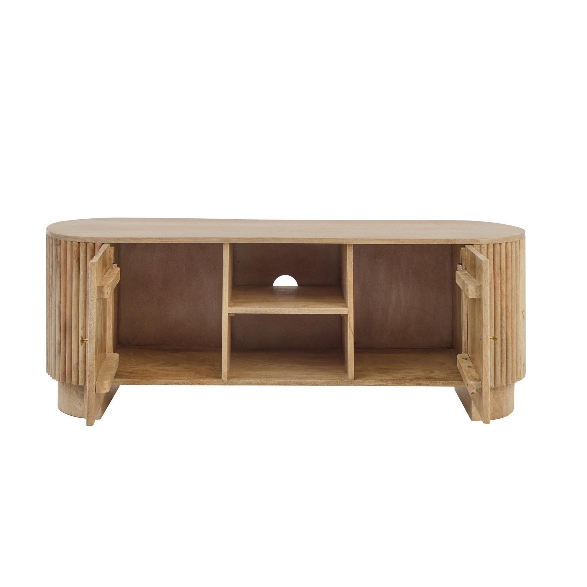 Finley Mango Wood Tv Unit for Tv Unit TVs up to 55" - Natural - DUSK