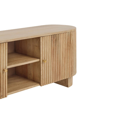 Finley Mango Wood Tv Unit for Tv Unit TVs up to 55" - Natural - DUSK