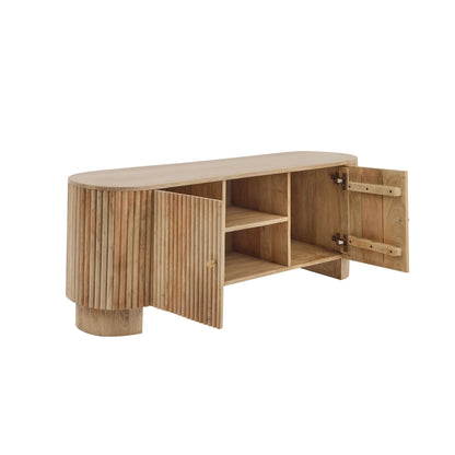 Finley Mango Wood Tv Unit for Tv Unit TVs up to 55" - Natural - DUSK