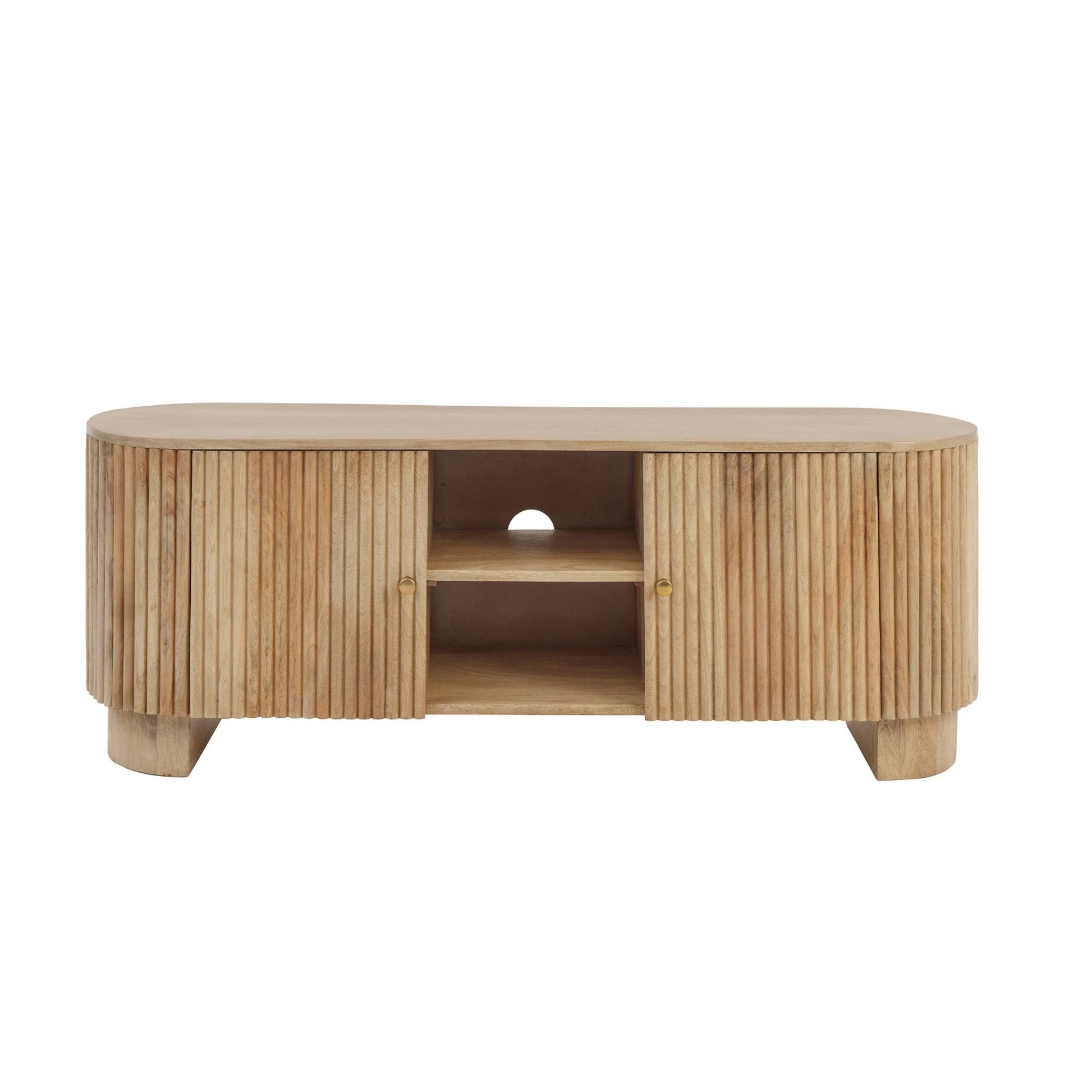 Finley Mango Wood Tv Unit for Tv Unit TVs up to 55" - Natural - DUSK