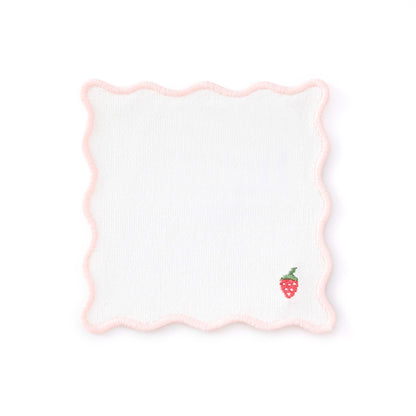 Food Embroidered Pack of 4 Coasters - Multi - DUSK