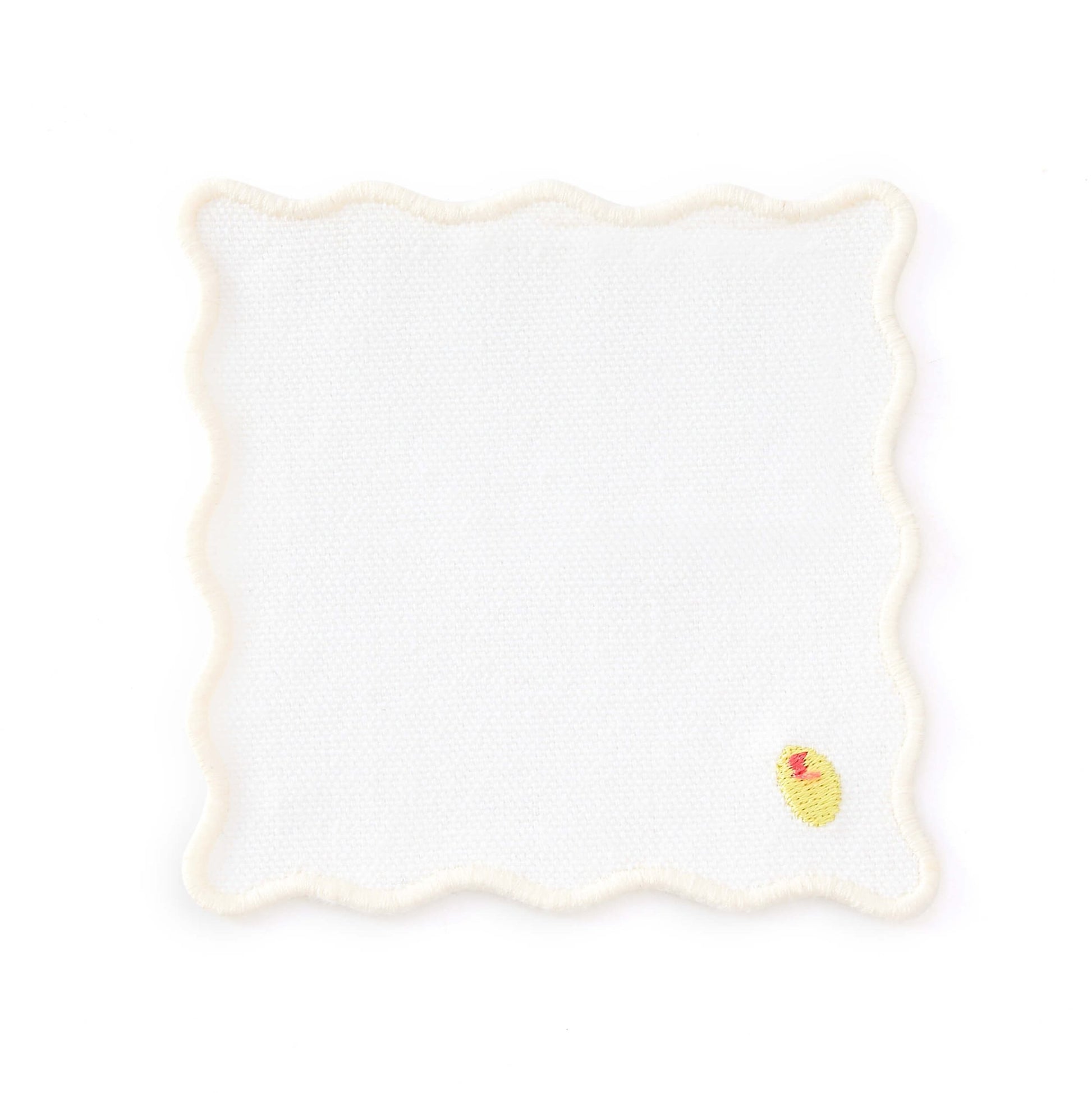 Food Embroidered Pack of 4 Coasters - Multi - DUSK