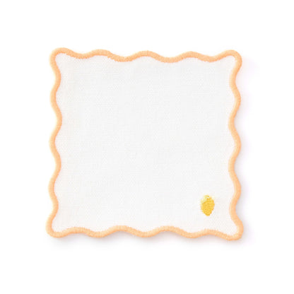 Food Embroidered Pack of 4 Coasters - Multi - DUSK
