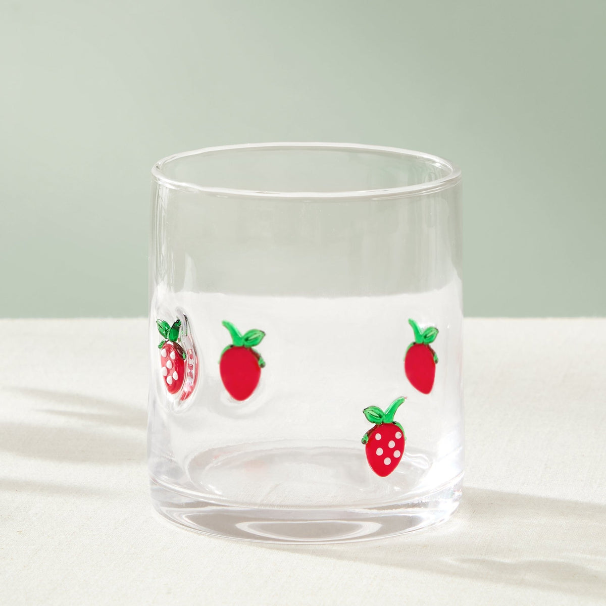 Fruity Glass Tumblers - Set of 4 - Clear - DUSK