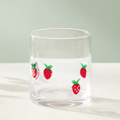 Fruity Glass Tumblers - Set of 4 - Clear - DUSK