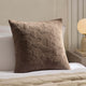 Geometric Embossed Cushion Cover - Taupe - DUSK